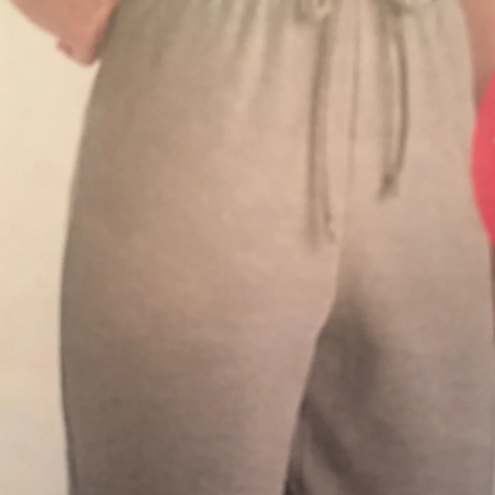 NEW Fleece Sweat Pants - Heather Grey - Size Large - Picture 1 of 4